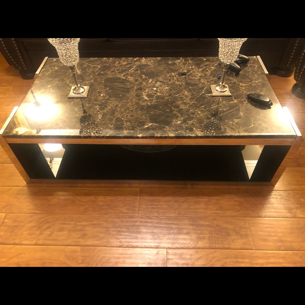Coffee table stone